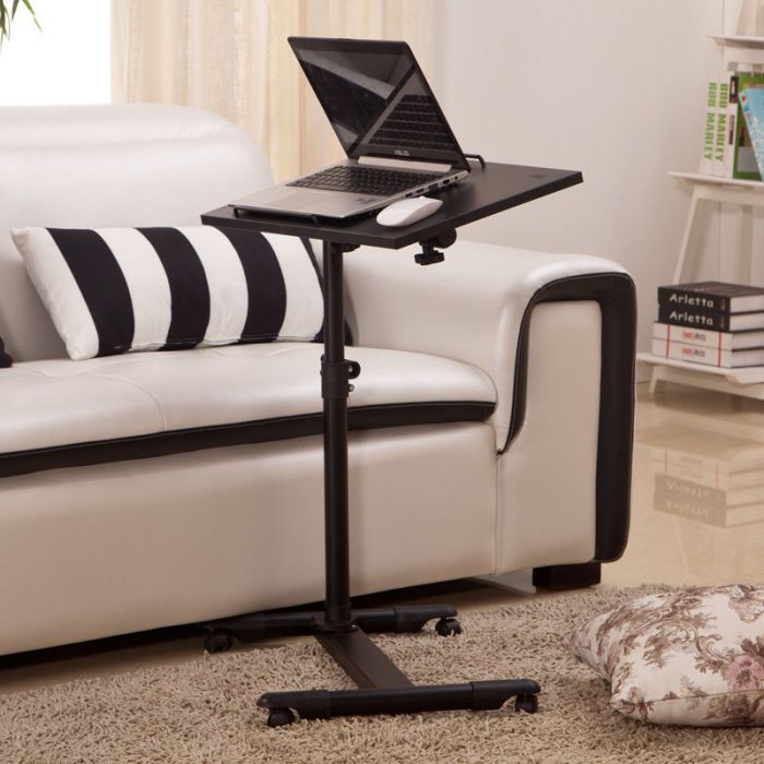 Adjustable Portable Laptop Desk Lazy Table Stand Lap Sofa Bed Pc Notebook Desk